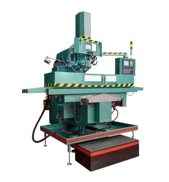 Industrial-grade 4-axis milling unit with manual and automatic control system
