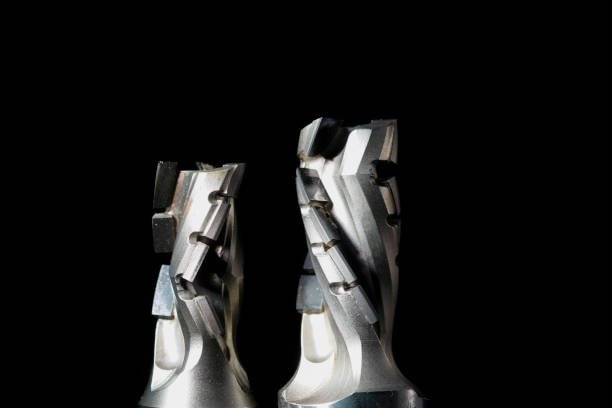 Set of indexable insert milling cutters for heavy duty machining