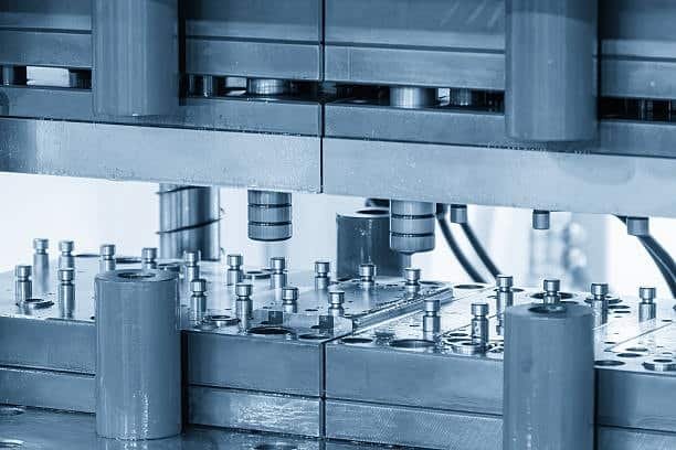 High-precision die structure showcasing effective machining design for production tooling