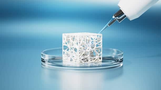 Complex metal object produced through 3D metal printing