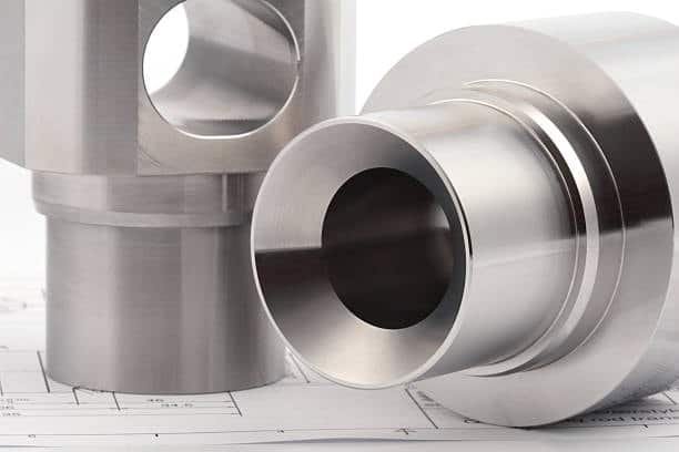 Custom CNC-machined cylindrical components for low volume manufacturing