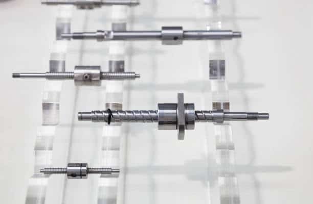 Precision machined miniature shafts used in small parts manufacturing