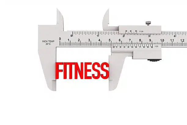 Caliper visual metaphor showing fitness as a symbol of press fit tolerance precision