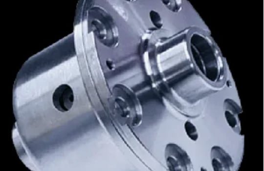 High-precision CNC-machined metal component produced with a single-setup process to minimize clamping operations and ensure tight tolerances.
