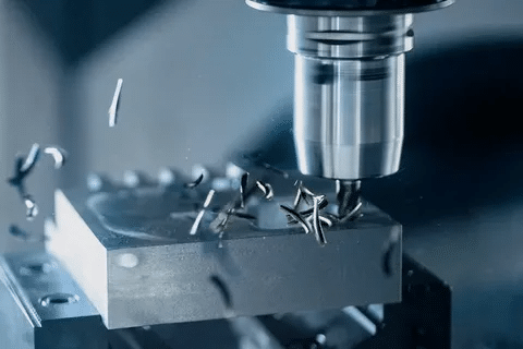 High-speed CNC cutting tool machining precision parts for medical components