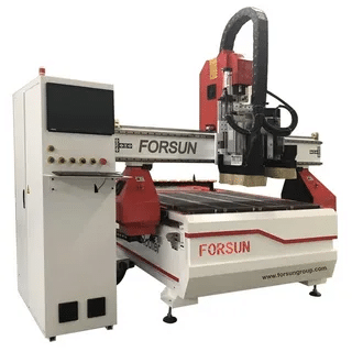 Large industrial CNC router for woodworking and fabrication