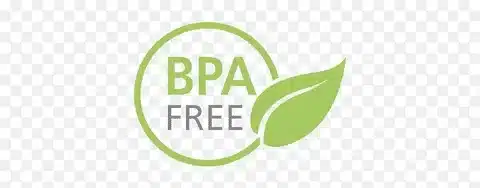 Green BPA free logo representing health and safety compliance in PET and PETG plastics.