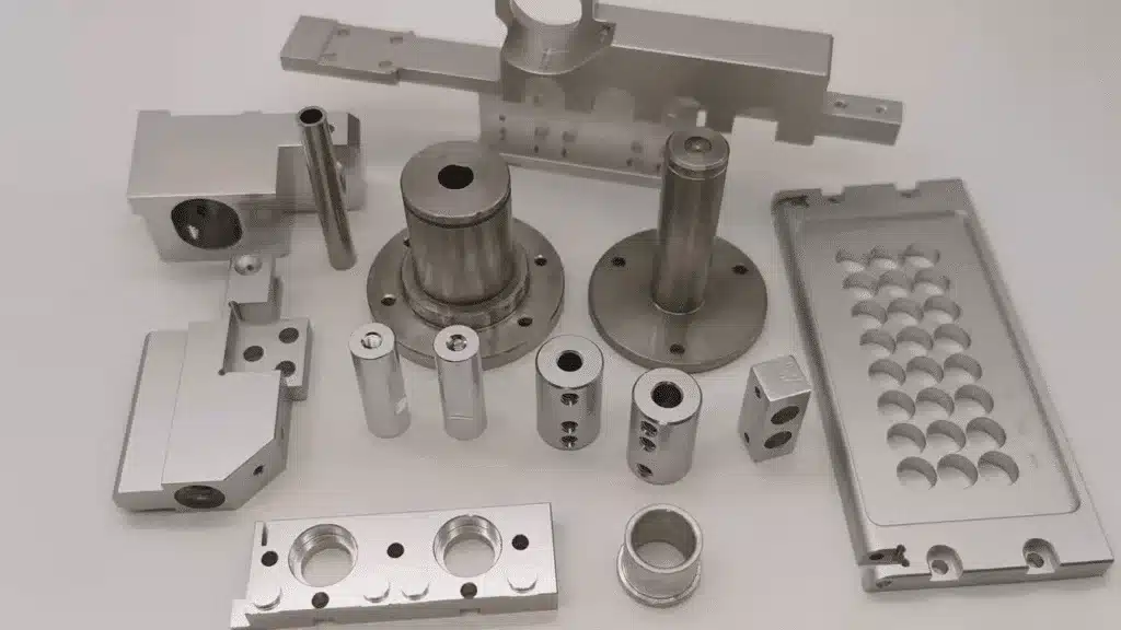 Precision mold components including cores, inserts, and tooling-critical parts for injection molds